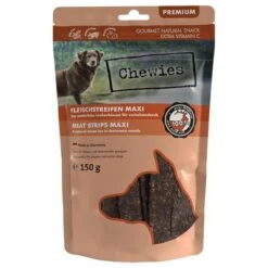 Chewies Maxitiras De Carne Para Perros - Pack Mixto -Mascota Tienda 031421 chewies fleischstreifen maxi wild 150g hs 01 4