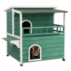 Casita Sunroof Para Mascotas -Mascota Tienda 100823 katzenhaus sonnendach fg 5087 3