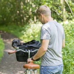 Cesta Para Bicicletas Trixie Friends On Tour Front -Mascota Tienda 110146 trixie front fahrradkorb hs 15 3