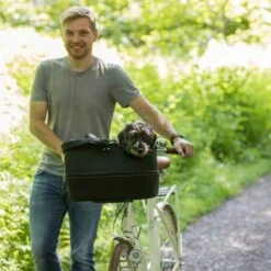 Cesta Para Bicicletas Trixie Friends On Tour Front -Mascota Tienda 110146 trixie front fahrradkorb hs 16 8