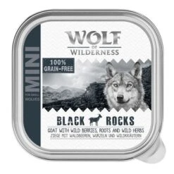 Wolf Of Wilderness Adult 24 X 150 G En Minitarrinas -Mascota Tienda 110497 pla wow nassfutter mini schale blackrocks ziege topview 150g 1000x1000 3