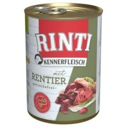 Pack Ahorro: Rinti Kennerfleisch 12 X 400 G -Mascota Tienda 111296 pla bilder rinti kennerfleisch rentier 400g hs 01 8