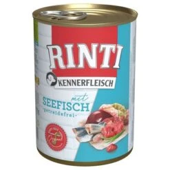 Pack Ahorro: Rinti Kennerfleisch 12 X 400 G -Mascota Tienda 111298 pla bilder rinti kennerfleisch seefisch 400g hs 01 3