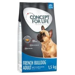 Concept For Life Bulldog Francés Adult -Mascota Tienda 113798 pla concept for life french bulldog 1 5kg 6