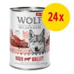 Wolf Of Wilderness Free Range 24 X 400 G - Pack Ahorro