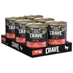 Crave Adult 24 X 400 G Para Perros 21 Crave Adult 24 X 400 G Para Perros -Mascota Tienda 127997 pla crave pastete adult lachsutruthahn 400g 6