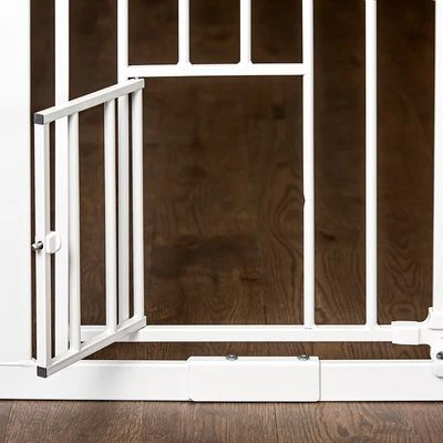 Barrera Carlson Pet Gate Extra Alta Con Puerta Gatera - Imagen 2