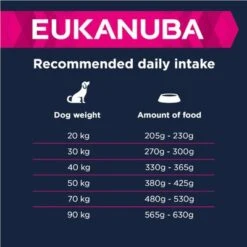 Eukanuba Adult Razas Grandes Con Cordero Y Arroz -Mascota Tienda 135797 eukanuba adult large breed lamm reis feeding 3 9