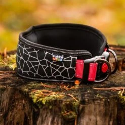 Rukka® Cube Soft Collar, Rojo / Negro -Mascota Tienda 139798 lfashion rukka cube soft halsband rot hs 07 5