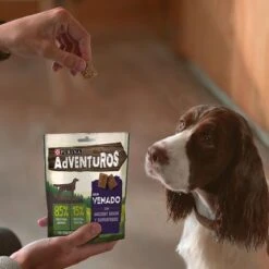 PURINA Adventuros Rico En Venado Con Granos Ancestrales -Mascota Tienda 142397 adventuros hundesnacks venison es 120g hs 06 9
