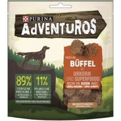 PURINA Adventuros Rico En Búfalo Con Granos Ancestrales -Mascota Tienda 142497 pla adventuros hundesnacks buffalo es 120g hs 01 5