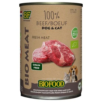 Biofood BF Petfood Organic Con Carne Ecológica De Vacuno
