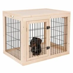 Jaula De Madera Dog Palace Para Perros -Mascota Tienda 167797 dog palace fg 6763 8