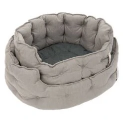 Cama Cozy EcoLIFE Gris Para Perros -Mascota Tienda 180712 180713 cozy ecolife grau fg 6381 8