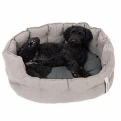 Cama Cozy EcoLIFE Gris Para Perros -Mascota Tienda 180713 cozy ecco life pudel fg 6841 2