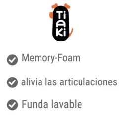 Colchón Ortopédico TIAKI Outdoor Para Perros -Mascota Tienda 1 benefits template accesories 1000x1000 int 9 5