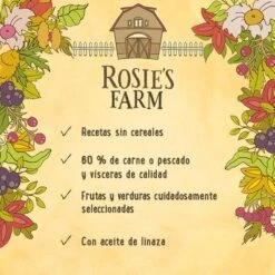 Rosie's Farm Senior 6 X 400 G 7 Rosie's Farm Senior 6 X 400 G -Mascota Tienda 2019 09 rosiesfarm benefit board es 7 1