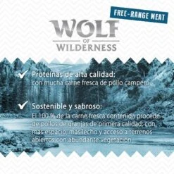 Wolf Of Wilderness Free Range Junior 6 X 800 G -Mascota Tienda 2021 09 wow freerange wet board junior blueriver 1000x1000 es 4 1