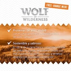 Wolf Of Wilderness Free Range 6 X 400 G -Mascota Tienda 2021 09 wow freerange wet board wideacres 1000x1000 es 9 2