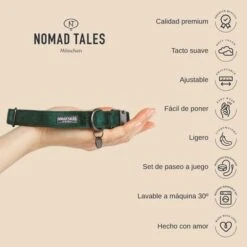 Collar Nomad Tales Blush Vino Para Perros 21 Collar Nomad Tales Blush Vino Para Perros -Mascota Tienda 2022 12 nomadtales usps collarblush 1000x1000 es 1