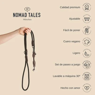Correa Ajustable Nomad Tales Spirit Piedra Para Perros 5 Correa Ajustable Nomad Tales Spirit Piedra Para Perros - Imagen 3
