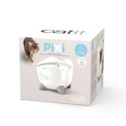 Bebedero Fuente Catit PIXI De Acero 20 Bebedero Fuente Catit PIXI De Acero -Mascota Tienda 203608 pla hagencontainer catitpixi trinkbrunnen edelstahl 2 5l hs 01 9