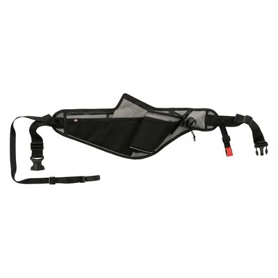 Correa De Jogging Con Cinturón Trixie Gris Y Negra Para Perros 3 Correa De Jogging Con Cinturón Trixie Gris Y Negra Para Perros