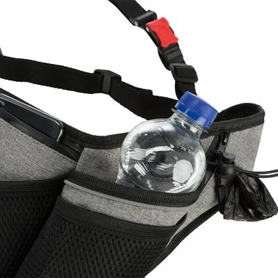 Correa De Jogging Con Cinturón Trixie Gris Y Negra Para Perros 8 Correa De Jogging Con Cinturón Trixie Gris Y Negra Para Perros - Imagen 6