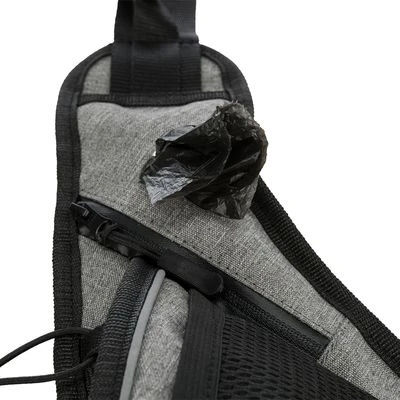 Correa De Jogging Con Cinturón Trixie Gris Y Negra Para Perros 13 Correa De Jogging Con Cinturón Trixie Gris Y Negra Para Perros - Imagen 11