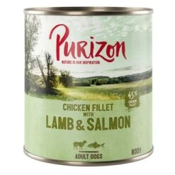 Purizon Adult 24 X 800 G Comida Húmeda Sin Cereales Para Perros 21 Purizon Adult 24 X 800 G Comida Húmeda Sin Cereales Para Perros -Mascota Tienda 208998 pla purizon lamm 800g 5 2