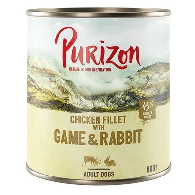 Purizon Adult 12 X 800 G Comida Húmeda Sin Cereales Para Perros 11 Purizon Adult 12 X 800 G Comida Húmeda Sin Cereales Para Perros - Imagen 9