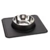Comedero Karlie Silikon Dex Con Base De Silicona -Mascota Tienda 209103 pla karlie edelstahlnapf silikon dex schwarz hs 01 1