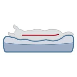 Cama Ortopédica Trixie Vital Remo Para Perros -Mascota Tienda 211402 211496 trixie vital bett remo hs 07 9