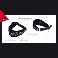 Collar Rukka® Cube, Negro -Mascota Tienda 216996 216997 216998 216999 lfashion rukkapets cube halsband schwarz hs 03 8