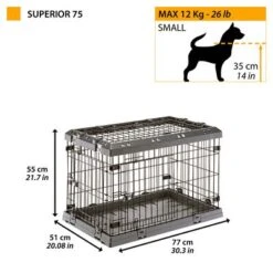 Jaula De Transporte Ferplast Superior Para Perros 34 Jaula De Transporte Ferplast Superior Para Perros -Mascota Tienda 217881 ferplast transportbox superior hs 13 4