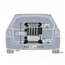Jaula De Transporte Trixie De Aluminio -Mascota Tienda 219791 transportbox alu2 4