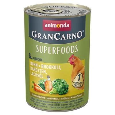 Animonda GranCarno Superfoods Junior 6 X 400 G 3 Animonda GranCarno Superfoods Junior 6 X 400 G