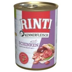 Pack Ahorro: Rinti Kennerfleisch 12 X 400 G -Mascota Tienda 22268 pla bilder rinti kennerfleisch schinken 400g hs 01 8