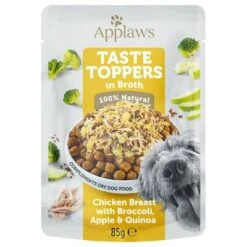 Applaws Taste Toppers Con Caldo En Bolsitas Para Perros 12 X 85 G 24 Applaws Taste Toppers Con Caldo En Bolsitas Para Perros 12 X 85 G -Mascota Tienda 235219 pla applaws toppers pouch huhn hs 01 4