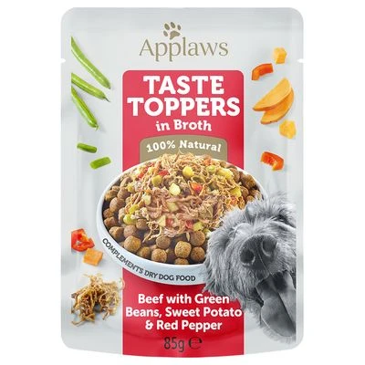 Applaws Taste Toppers Con Caldo En Bolsitas Para Perros 12 X 85 G 7 Applaws Taste Toppers Con Caldo En Bolsitas Para Perros 12 X 85 G - Imagen 5