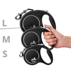 Correa Extensible Flexi Black Design Con Cinta De 5 M -Mascota Tienda 252324 flexi blackdesign gurtleine schwarz 5m medium hs 05 5