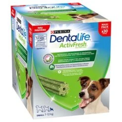 PURINA Dentalife Active Fresh Snacks Dentales Para Perros Pequeños -Mascota Tienda 256898 pla nestle purina dentalife activefresh taegliche zahnpflegesnacks kleine hunde hs 01 8