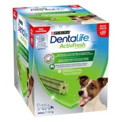 PURINA Dentalife Active Fresh Snacks Dentales Para Perros Pequeños -Mascota Tienda 256898 pla purina dentalife active fresh tagliche zahnpflege snacks kleinehunde 30st hs 01 8
