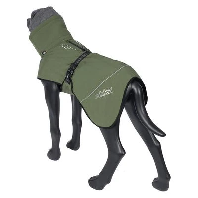 Abrigo Acolchado Rukka® Warmup Verde Oliva Para Perros - Imagen 4