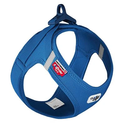 Arnés Curli Vest Clasp Air-Mesh Azul Para Perros