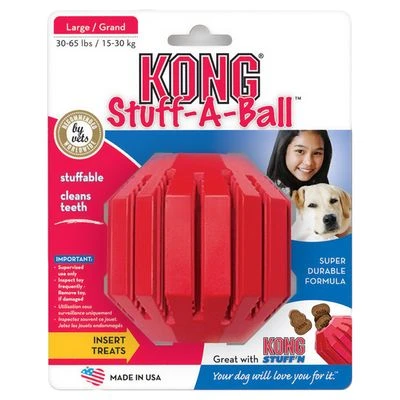 KONG Stuff-A-Ball Juguete Dental Para Perros 3 KONG Stuff-A-Ball Juguete Dental Para Perros