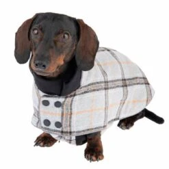 Abrigo Flannel Check Para Perros -Mascota Tienda 269061 35cm dackel fg 2605 0