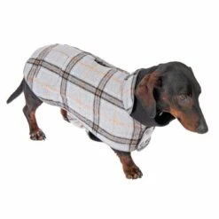 Abrigo Flannel Check Para Perros -Mascota Tienda 269061 35cm dackel fg 2637 8