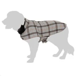 Abrigo Flannel Check Para Perros