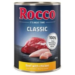 Rocco Classic Pack Ahorro 24 X 400 G -Mascota Tienda 28023 pla megapack rocc classic rindhuhn 400g hs 01 8